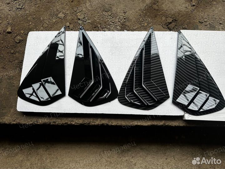 Накладки боковых окон kia cerato 4