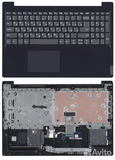 Топ-кейс+клавиатура для Lenovo S145-15 черный