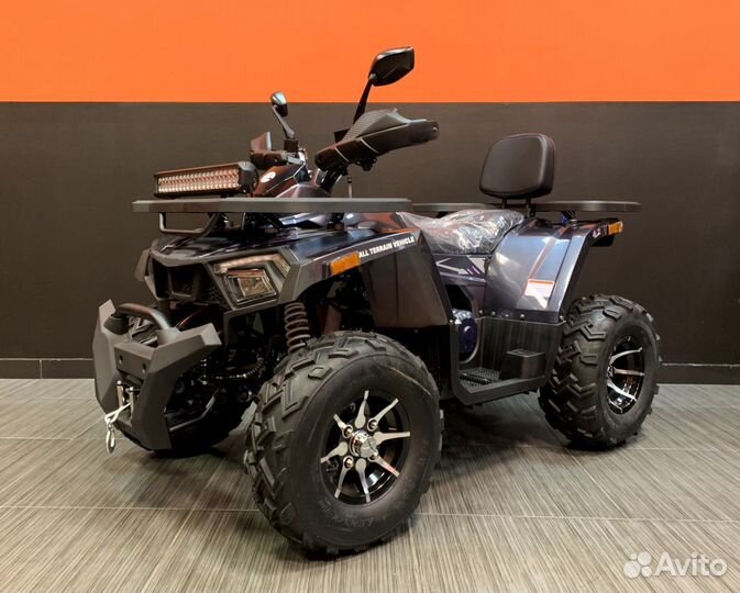 Квадроцикл Tao Motor ATV 200 Lux (Серый)