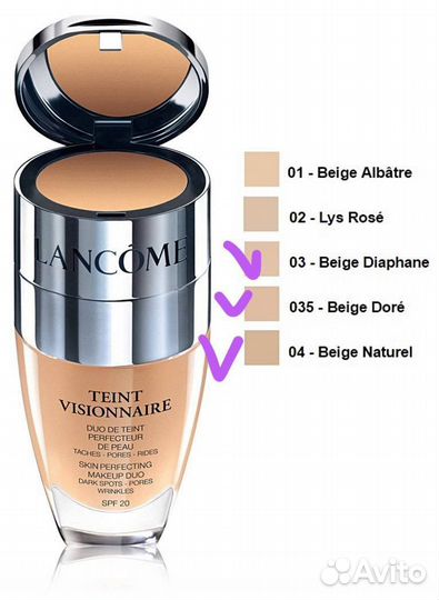 Тональный крем lancome teint visionnaire