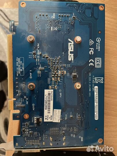 Видеокарта asus GeForce GT 1030 Phoenix 2gb gddr5