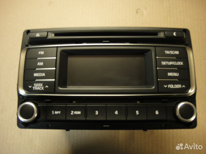 Kia Rio (Рестайлинг) штатная магнитола 2015-17г