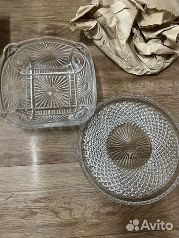 Салатники хрусталь СССР