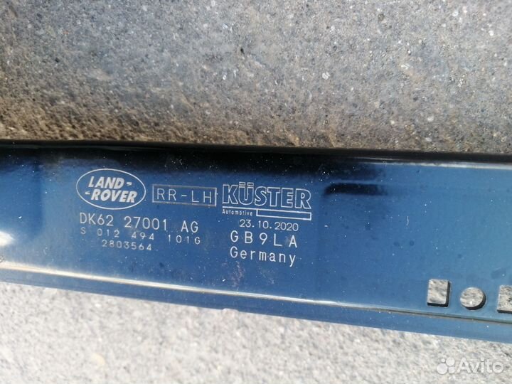 Стеклоподъемник задней двери Range Rover Sport 2