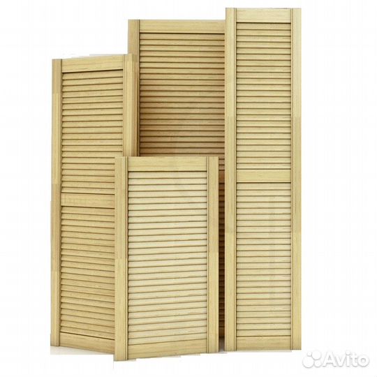 Дверцы жалюзийные премиум любой размер под заказ