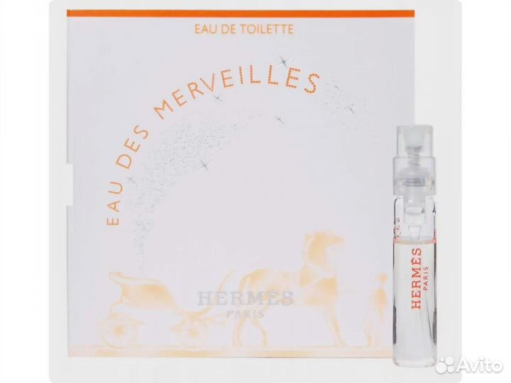 Hermes Eau des Merveilles 2 мл пробник(спрей)