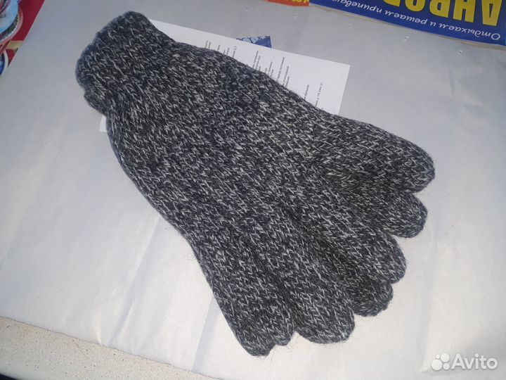 Теплые мужские перчатки