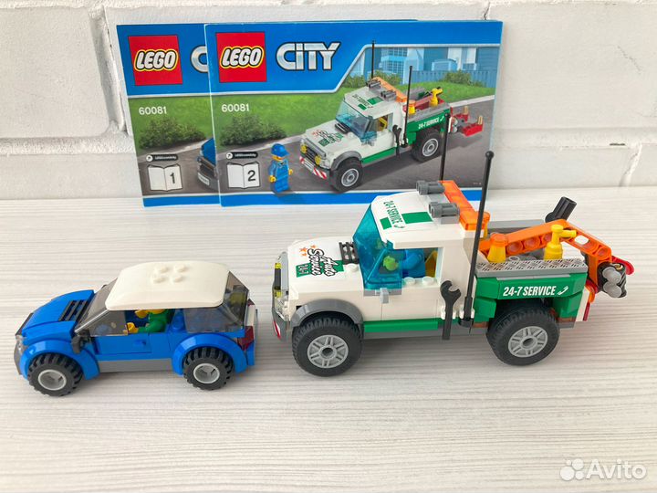 Lego City 60081 Буксировщик автомобилей