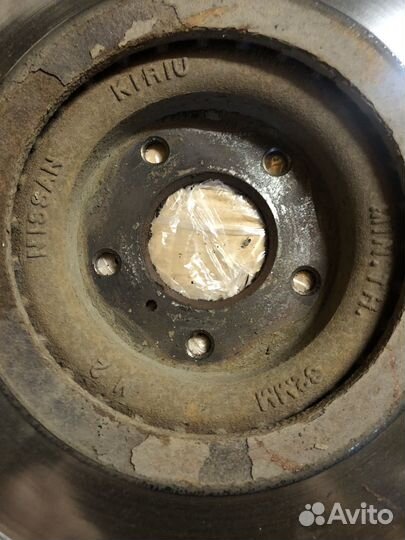 Тормозные диски на инфинити QX50 передние