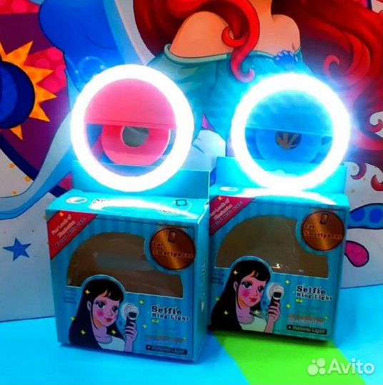 Светодиодное кольцо селфи