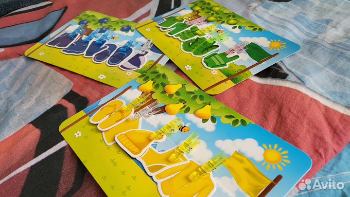 Игра на мелкую моторику и изучение цвета