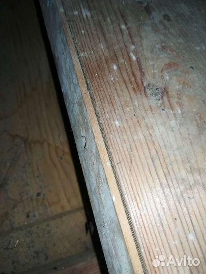 Дверь лиственница с коробкой, новая