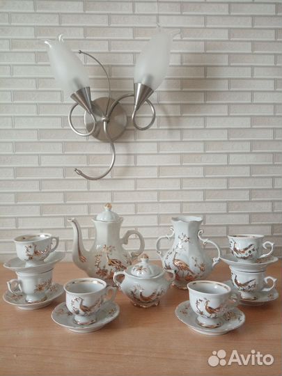 Чайный сервиз новый