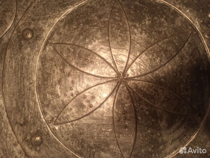 Старинный большой поднос