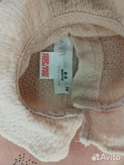 Боди для девочки Zara 68-74
