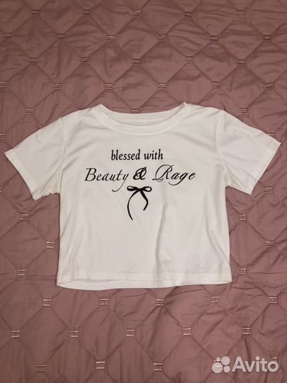 Футболка с бантиком y2k coquette