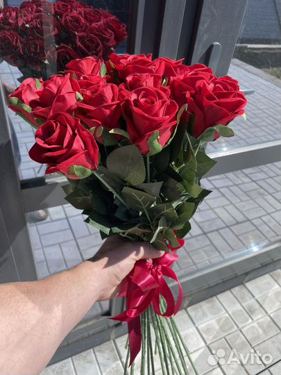 Букет 21 роза прокат,аренда для фото