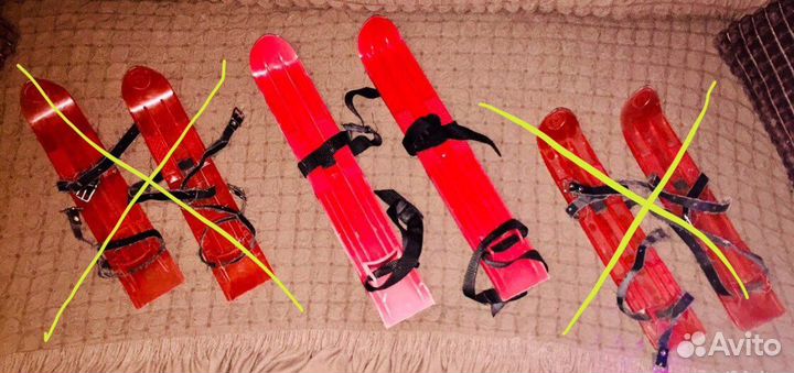 Лыжи беговые для взрослых и детей с палками