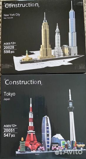 Конструктор серии мировых достопримечательностей