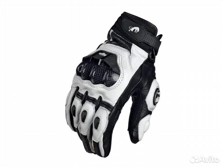 Мотоперчатки кожаные