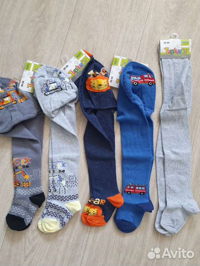 Колготки детские для мальчика новые 80-86