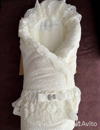 Зимний конверт на выписку