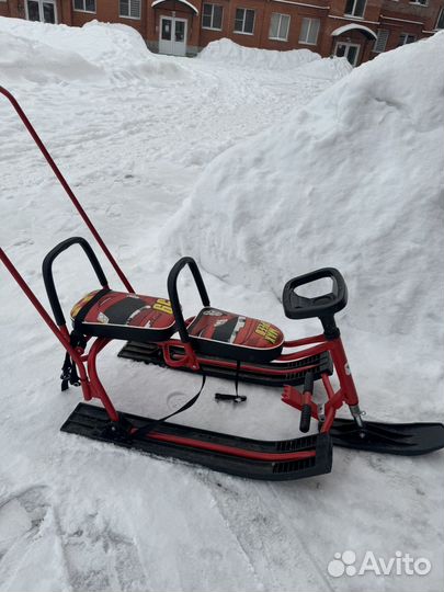Снегокат для двоих