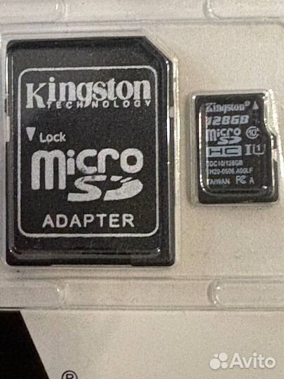 Карта памяти microsd 128 гб Kingston