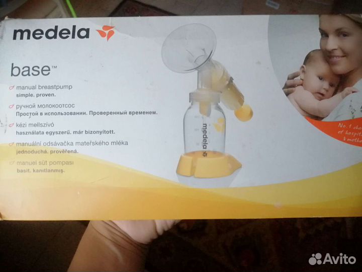 Молокоотсос medela ручной