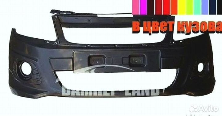Бампер передний LADA granta спорт аналог Новый Люб