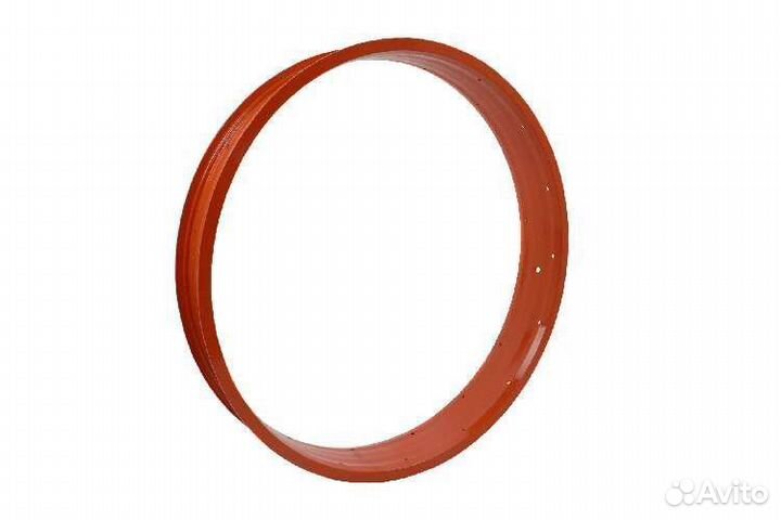 Обод 24 голый (алюм) не спицованный оранжевый для