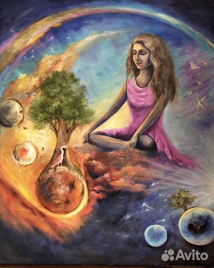 Интерьерная картина маслом