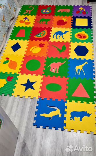 Коврик пазл