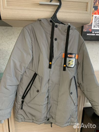 Парка для девочки 140см