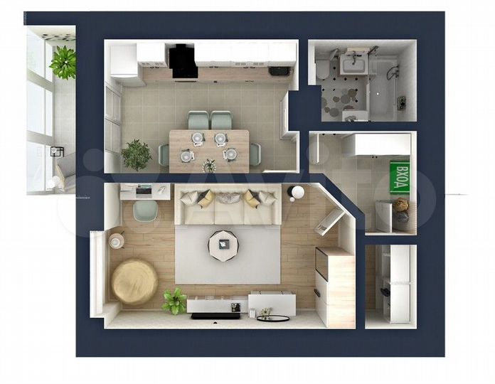 1-к. квартира, 39,7 м², 11/20 эт.
