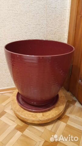 Напольный горшок/ кашпо для большого растения