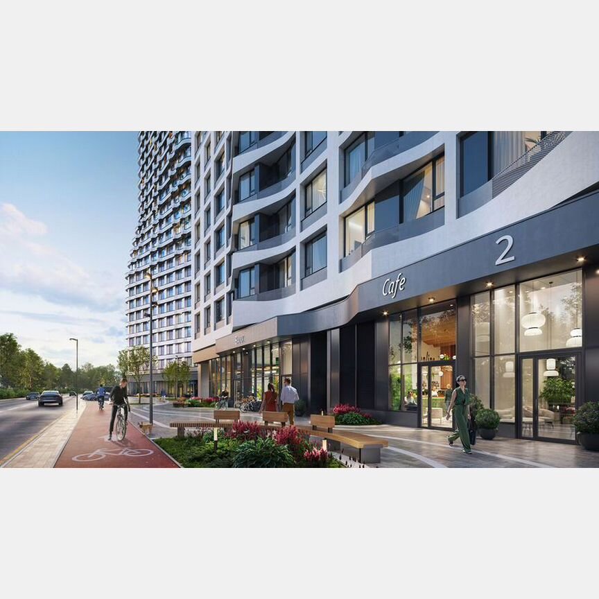 3-к. квартира, 78,6 м², 9/21 эт.