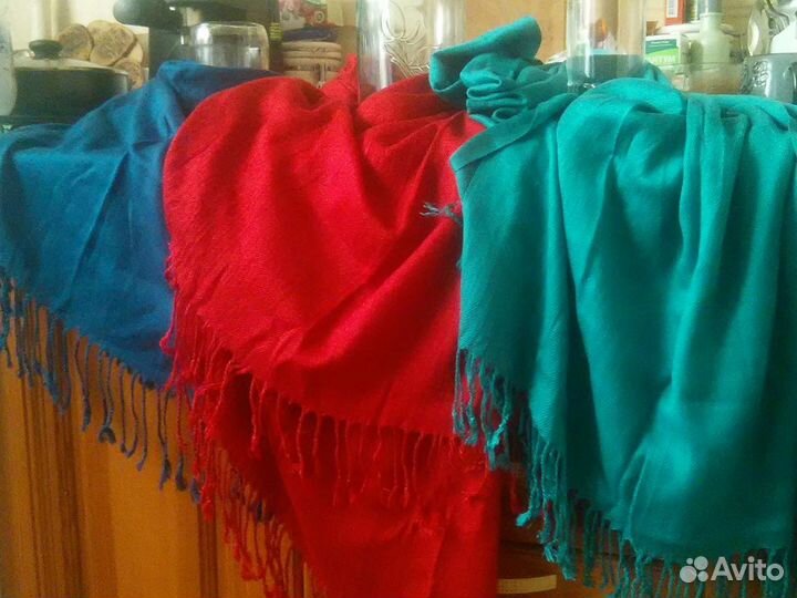 Палантины, шарфы и шейные платки