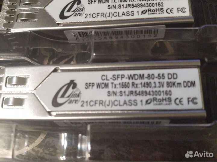 Модуль carelink sfp wdm 80-55 dd 80km