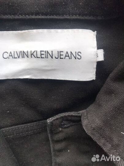 Джинсовая куртка calvin klein мужская