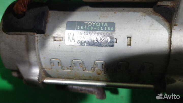 Стартер G8 toyota Hilux (2015- 2020)