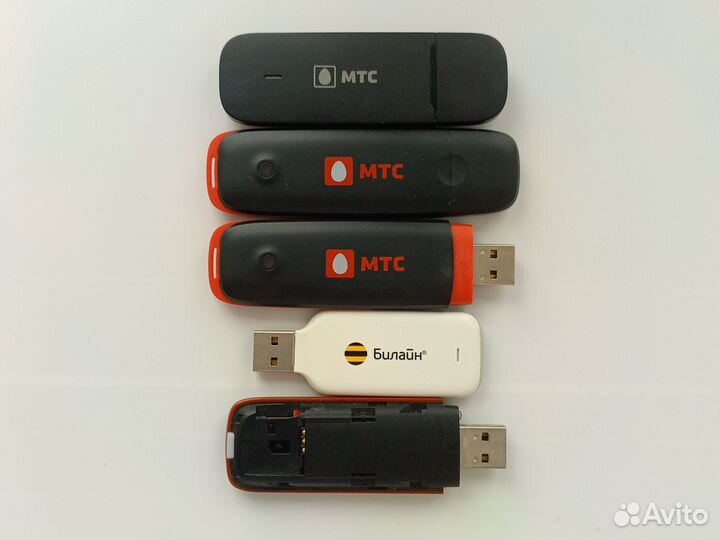 Модем 3G Билайн, МТС