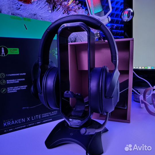 Наушники Razer Kraken X Lite