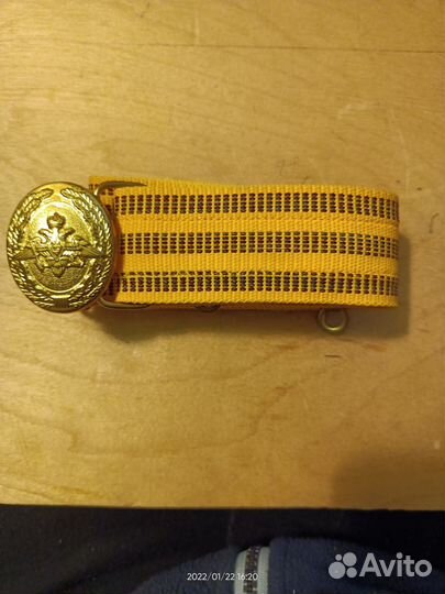 Офицерский парадный ремень РФ