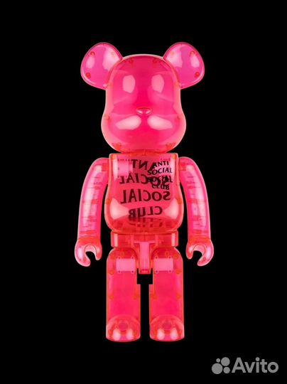 Фигура Bearbrick Anti Social Social Club 1000%
