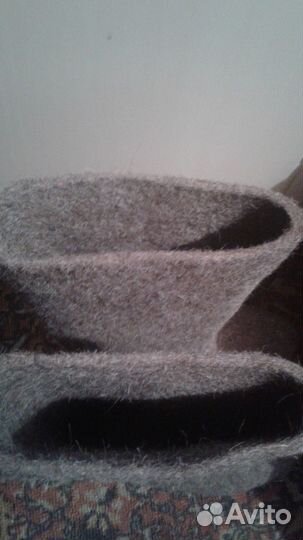 Валенки на резиновой подошве