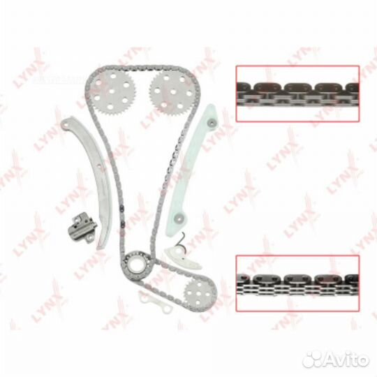 Lynxauto TK-0013 Комплект цепи грм