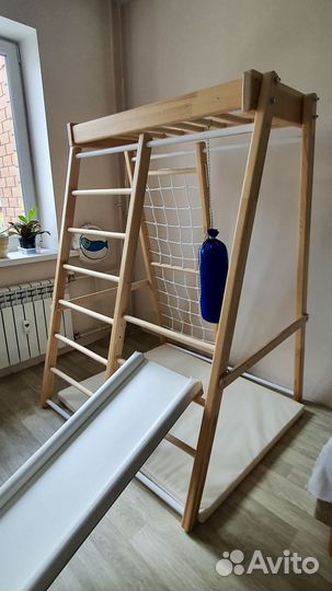 Детский спортивный комплекс деревянный