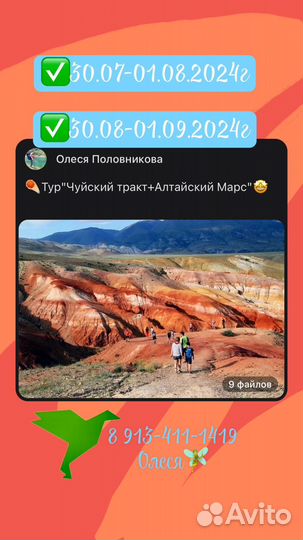 Туры на Алтай