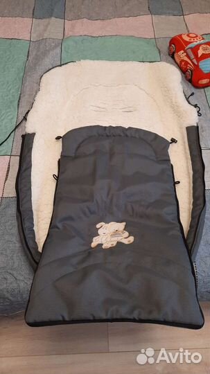 Зимний конверт в коляску